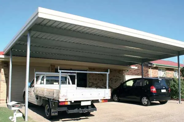 skillion carport 600x400