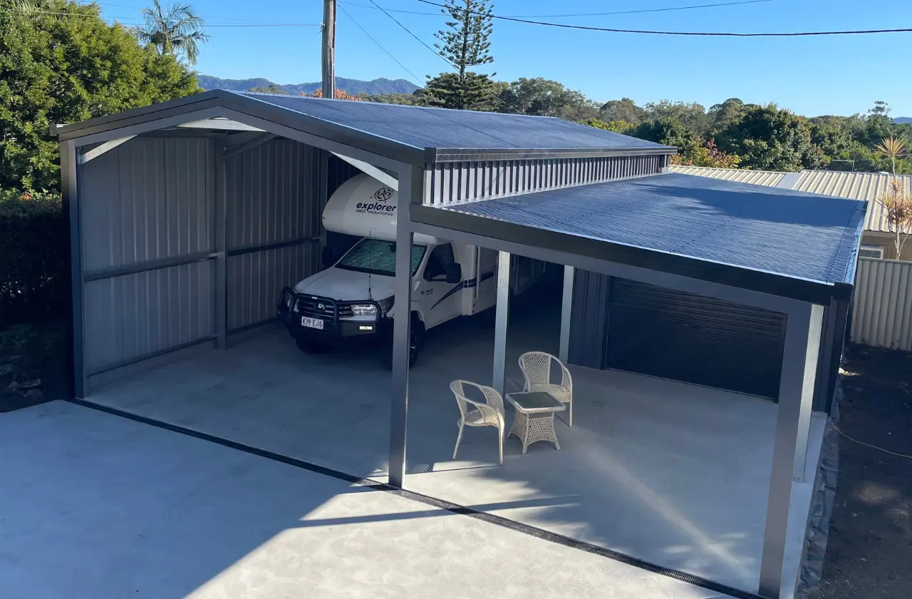 Open Motorhome Shed Coffs Harbour