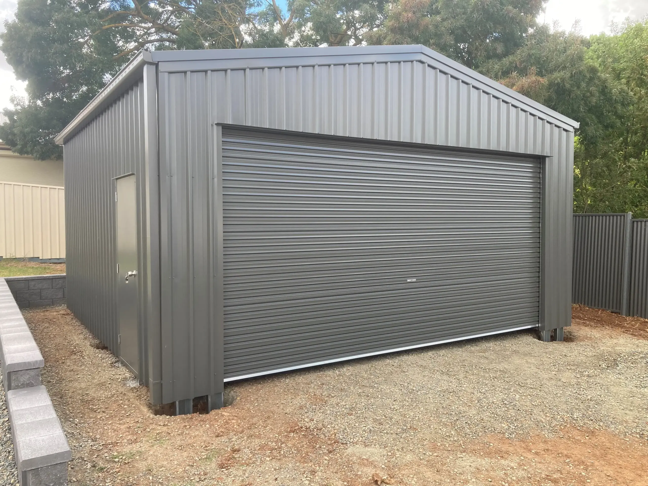 Woodland Grey Garage