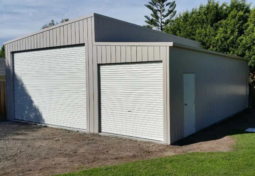 Melbourne Garages Bunston Shed Dune Surfmist