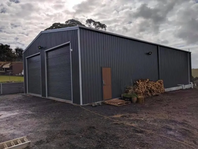 Fair Dinkum Builds West Gippsland Gable Shed 800x600
