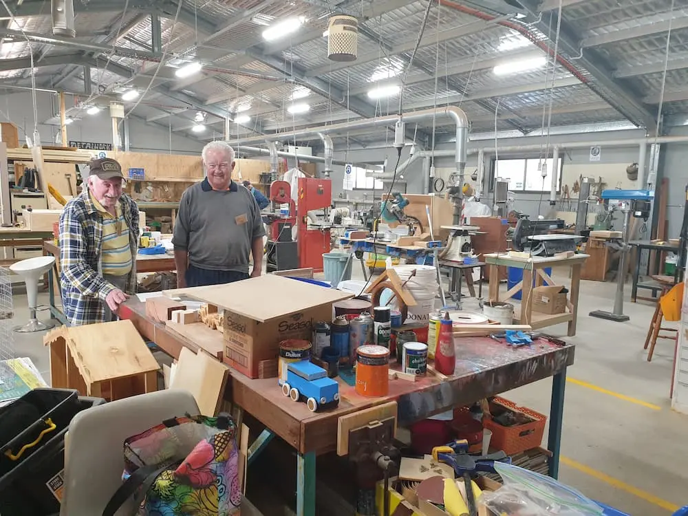 Mens Shed Fair Dinkum Builds 1
