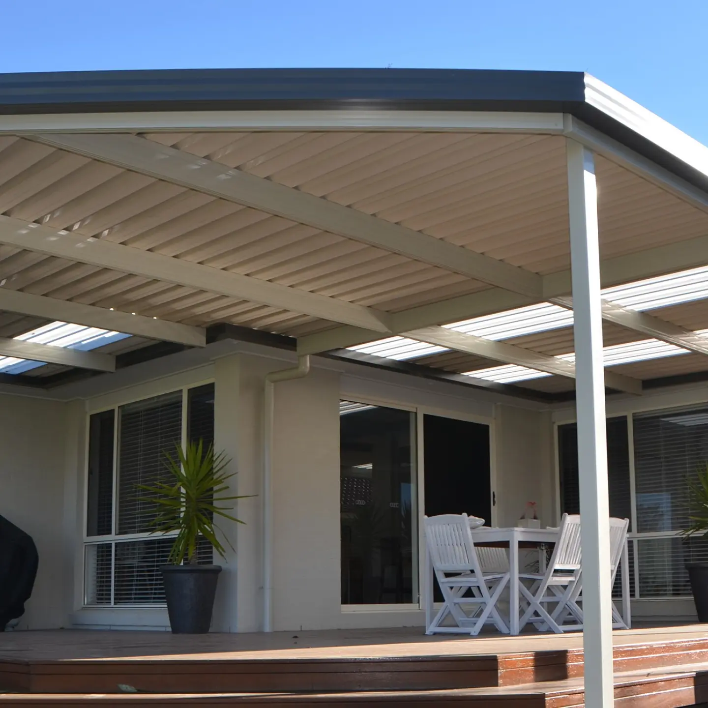 Patio Pergola MONOCLAD roof sheet