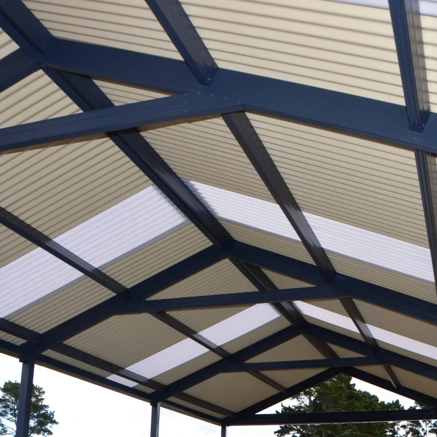 Patio pergola corro roof sheet