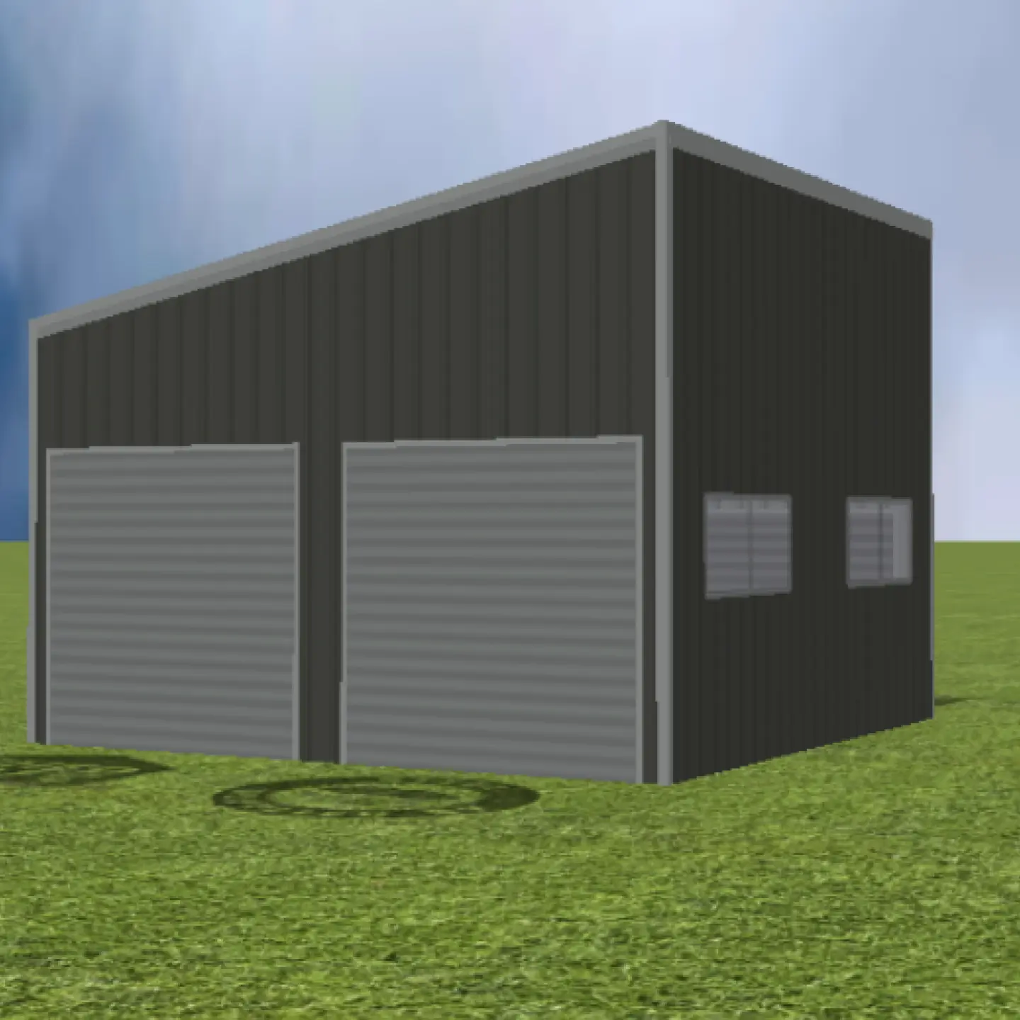 garage Skillion 11 degree