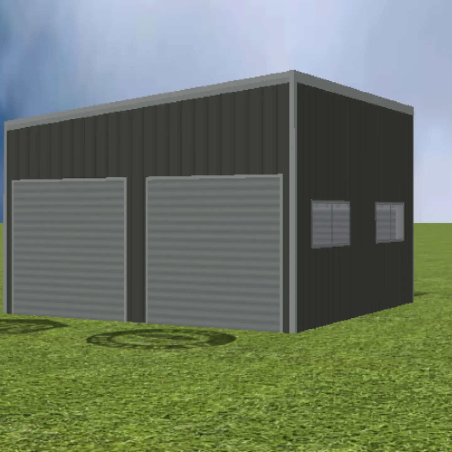 garage Skillion 5 degree