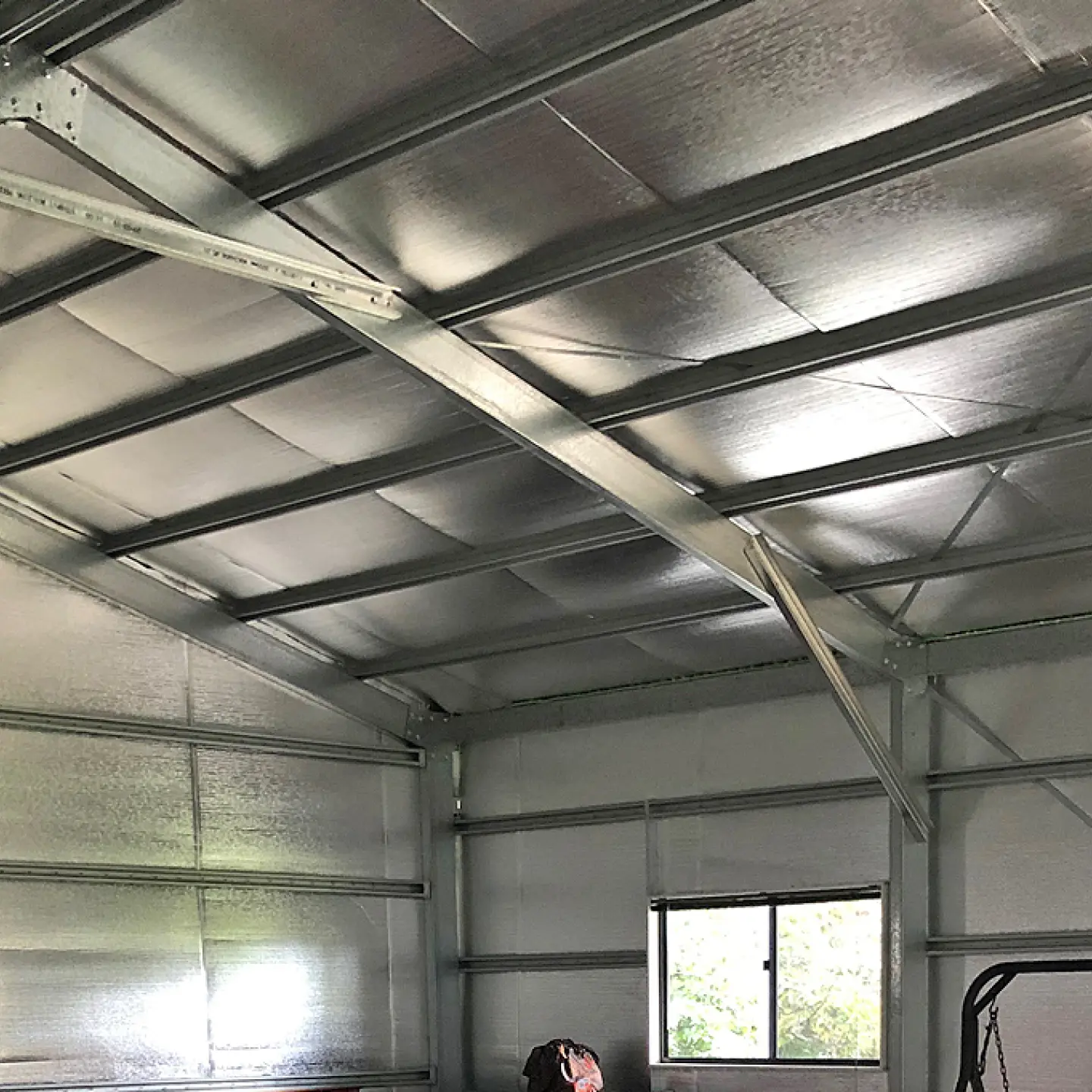 insulation windows shed