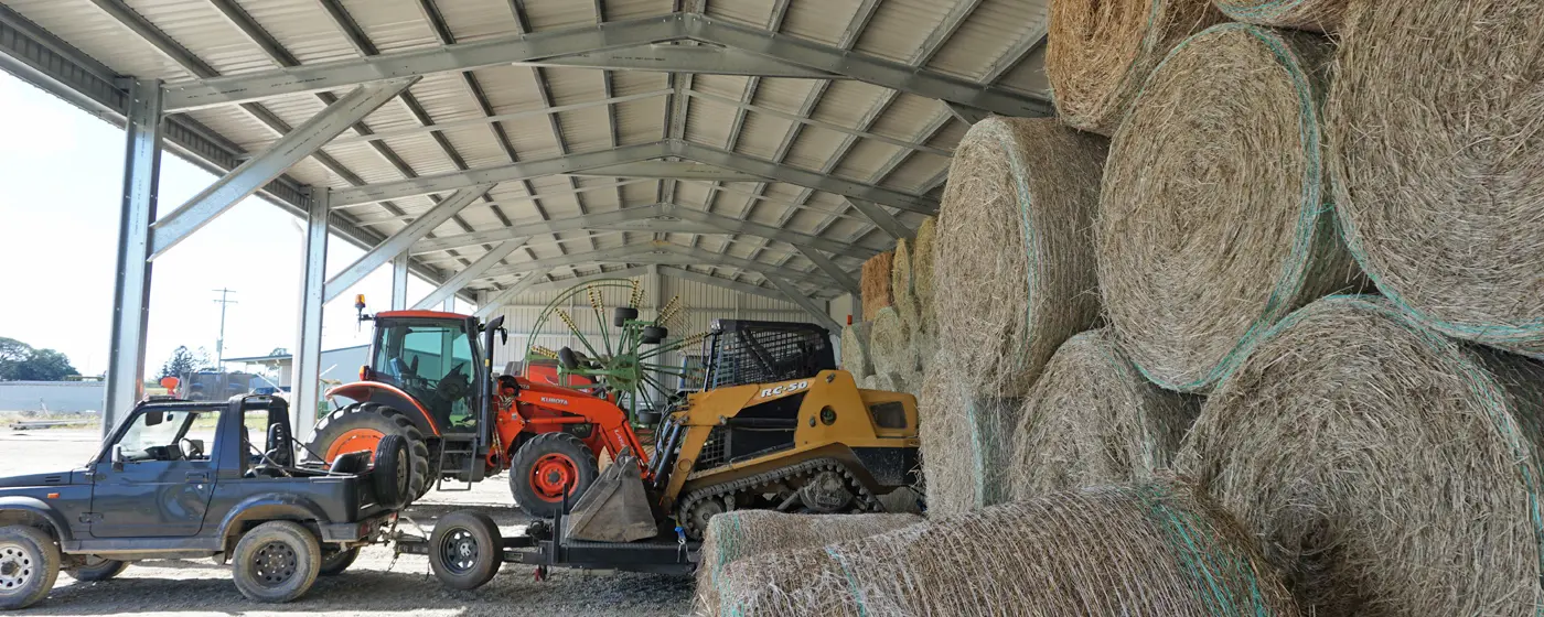 equipment feed storage banner