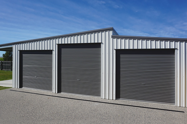 Skillion Roof Shed with lean-to