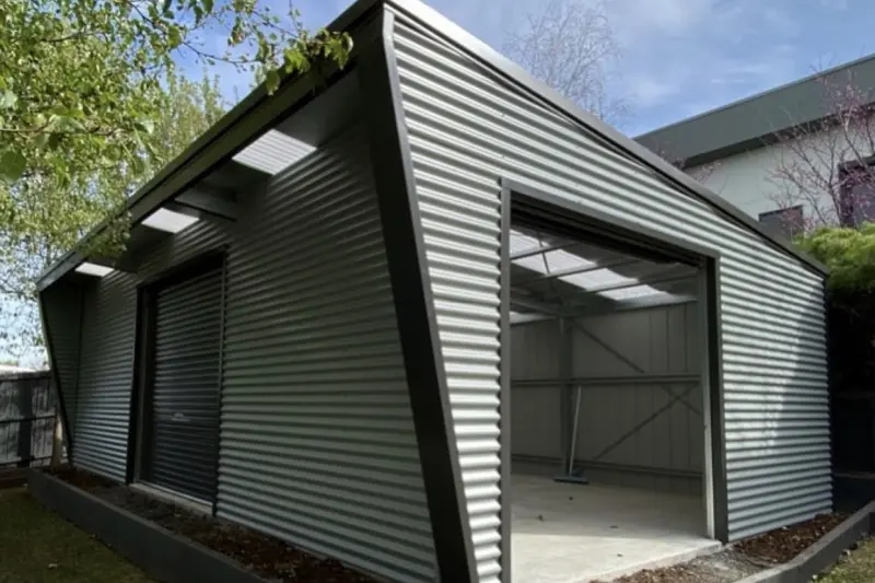 Fair Dinkum Builds West Gippsland Shed With Eave And Skylights 800x600